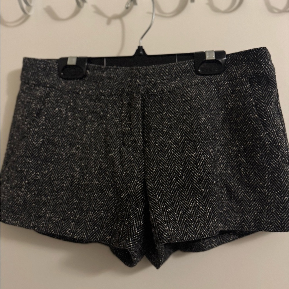 Guess by Marciano High Waist Charcoal Shimmer Shorts